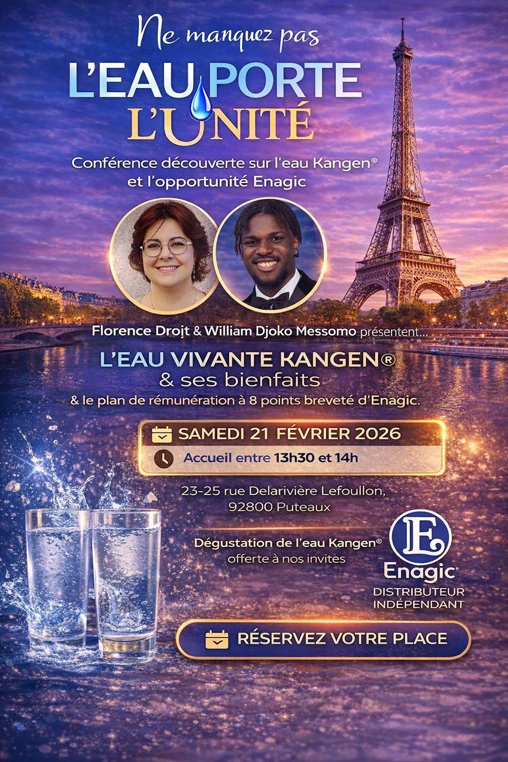 L'eau Porte l'unité